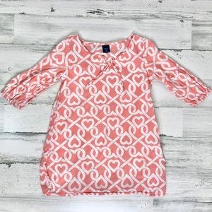 GapKids Interlocking Hearts Pattern Tunic XS